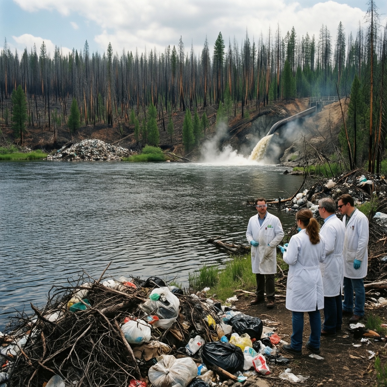 Экология и природа: состояние рек и озёр, свалки, лесные пожары и меры профилактики